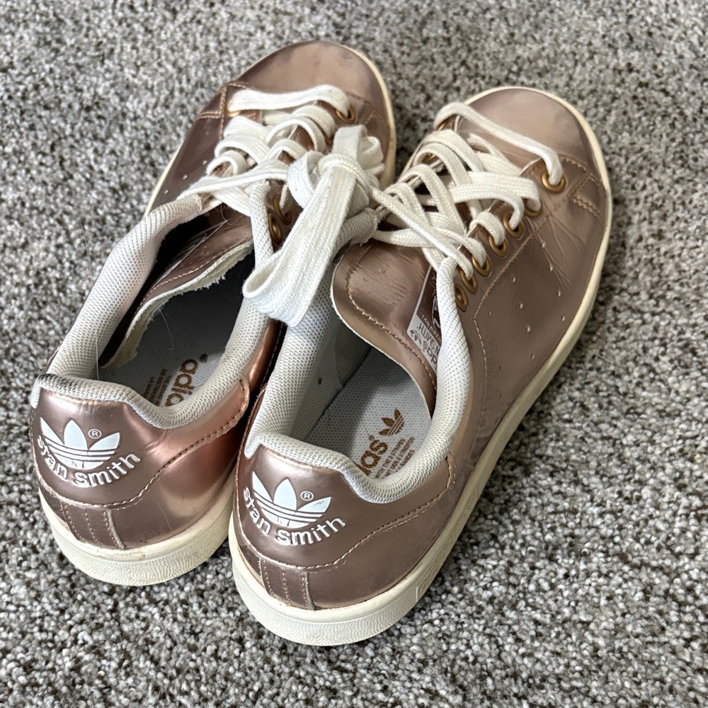 Adidas Stan Smith Metallic Pink Sneakers